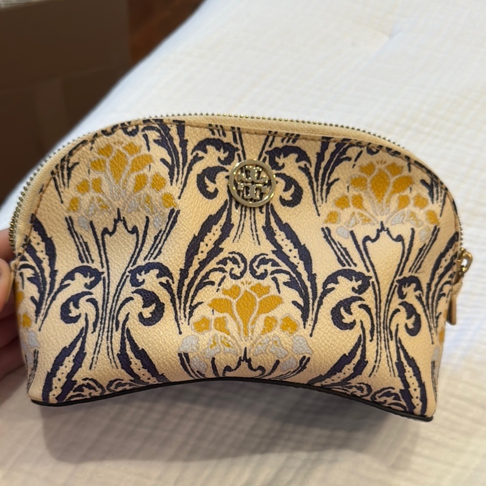 Tory Burch Floral Cosmetic Pouch